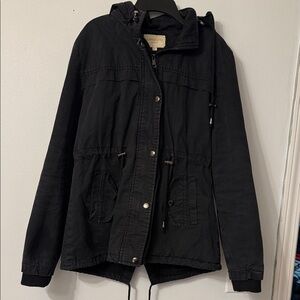 LAMASINI Black Utility Jacket